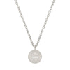Thumbnail of Worth Your Weight In Gold 1995 Stag Coin Necklace - 14k White Gold