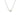 You Are My Heart Necklace - 14k White Gold