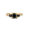 Thumbnail of You, Me & Magic 1ct Black Diamond Ring - 14k Gold Twig Band