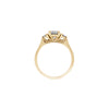 Thumbnail of You, Me & Magic 1ct Grey Diamond Engagement Ring - 14k Gold Twig Band