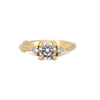 Thumbnail of You, Me & Magic 1.2ct Diamond Engagement Ring - 14k Gold Twig Band