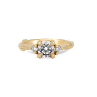 You, Me & Magic 1.2ct Diamond Engagement Ring - 14k Gold Twig Band