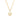 Alternative view of Always Remember Hand Engraved Necklace - 14k Gold