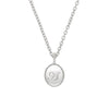 Thumbnail of Always Remember Hand Engraved Necklace - 14k White Gold