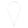 Thumbnail of Always Remember Hand Engraved Necklace - 14k White Gold
