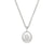 Always Remember Hand Engraved Necklace - 14k White Gold