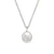 Always Remember Hand Engraved Necklace - 14k White Gold