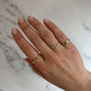 Thumbnail of Future Awaits Arrow Diamond Eternity Ring - 14k Gold