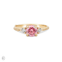 You, Me & Magic - Pink Diamond Engagement Ring 14k Gold
