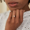 Darling 0.5ct Diamond Engagement Ring - 14k Gold Twig Band