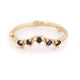 Thumbnail of Crown of Sky Black Diamond Ring - 14k Gold Twig Band
