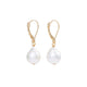Thumbnail of Teardrop Pearl Earrings - 14k Gold