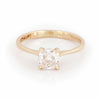 Georgian 1ct Lab-Grown Diamond Solitaire Engagement Ring - 14k Gold Polished Band - Video cover