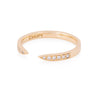 Follow Your Dreams - 14k Polished Gold Open Diamond Ring