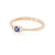 Dreamers of Dreams - 14k Polished Gold Blue Sapphire Ring