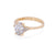 Starlight 1.4ct Lab-Grown Oval Diamond Engagement Ring - 14k Gold Polished Band