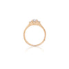 Love is All 0.5ct Diamond Engagement Ring - 14k Gold Twig Band