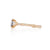 You, Me & Magic 2ct Grey Diamond Engagement Ring - 14k Gold Twig Band