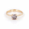 Thumbnail of Sparkle 1ct Grey Diamond Engagement Ring - 14k Gold Twig Band - Video cover