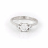 Thumbnail of Love is Ours 0.7ct Lab-Grown Diamond Engagement Ring - 14k White Gold Polished Band - Video cover