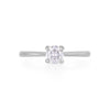 Thumbnail of Darling 0.5ct Diamond Engagement Ring - 14k White Gold Polished Band