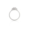 Thumbnail of Love is All 0.5ct Diamond Engagement Ring - 14k White Gold Polished Band