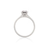 Thumbnail of Sparkle 1ct Grey Diamond Engagement Ring - 14k White Gold Polished Band