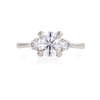 You, Me & Magic 1ct Lab-Grown Diamond Engagement Ring - 14k White Gold Polished Band
