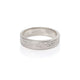 Thumbnail of Driftwood 5mm Men's Wedding Ring - 14k White Gold (Wide Band)