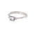 Love is All 0.5ct Diamond Engagement Ring - 14k White Gold Twig Band