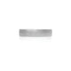Chupi - Polished Hawthorn Bark Wedding Band - Wide - Solid White Gold Ring