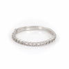 Thumbnail of Hawthorn Twig Diamond Eternity Ring - 14k White Gold - Video cover