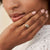 You, Me & Magic 2ct Grey Diamond Engagement Ring - 14k White Gold Twig Band